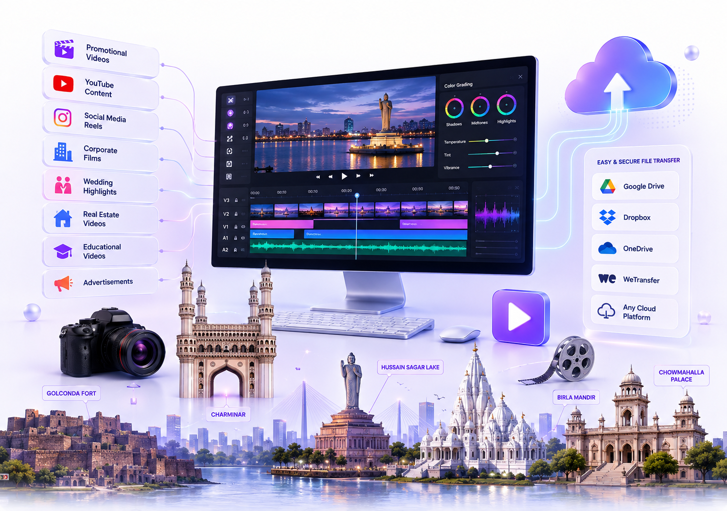video editing Services In Hyderabad