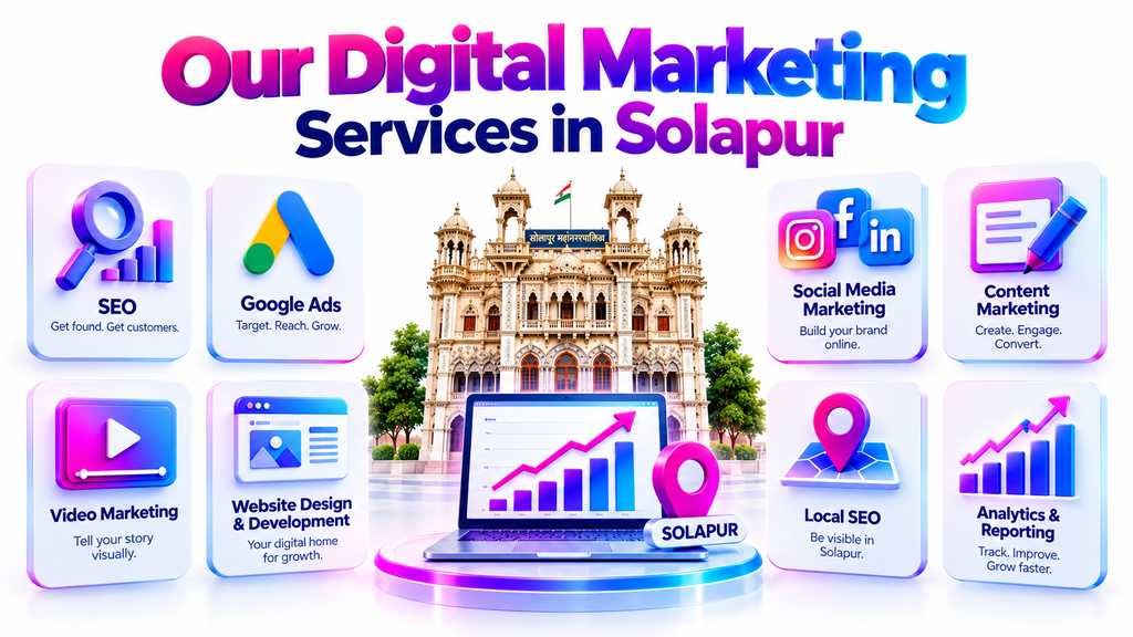 Our Digital Marketing Services in Solapur